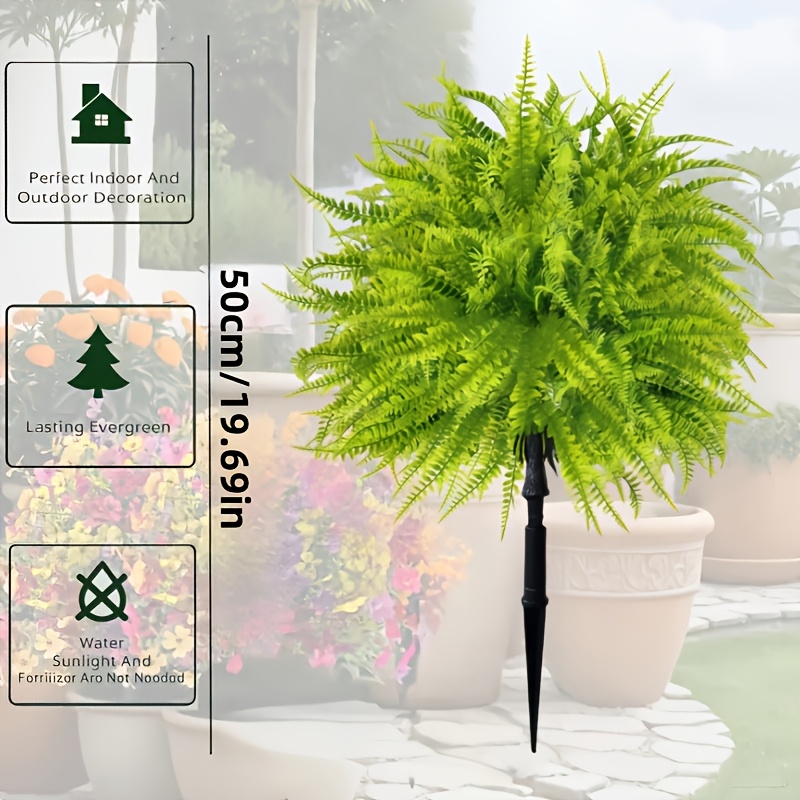 2개 - 44cm 천연 질경이 잔디 장식, 사실적인 보 - Dracaena Marginata 리뷰 및 가격